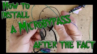 How to install a Microbypass if your harness is all ready installed