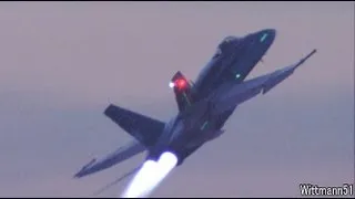 2012 Chico Air Show - Royal Canadian CF-18 Hornet Twilight Show