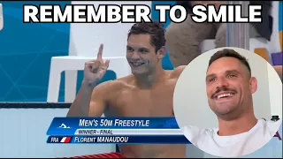 Florent Manaudou's Secret Weapon: The Power of a Smile in Olympic Glory 🏅🥈🥈😁