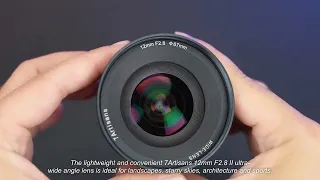 7Artisans 12mm f/2.8 Mark II APS-C lens
