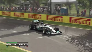 TWO-WIDE IN THE PITS! *Forward in 10 secs* F1 2014 TV Style Commentary - RD1 Australia (Part 2)