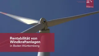 Rentabilität von Windenergieanlagen in Baden-Württemberg