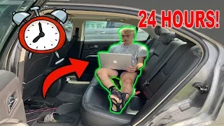 24 HOUR OVERNIGHT CHALLENGE IN A CAR!