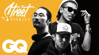 ¥ellow Bucks・Jin Dogg・LEX、日本のヒップホップ最前線を伝えるラッパーたち | STREET STORIES - #7 HIPHOP | GQ JAPAN