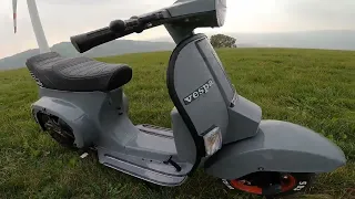 VESPA 102 POLINI+UN MIO AMICO METTE IN DUE RUOTE L'APE + RISCHIO DI PERDERE LA GO PRO...