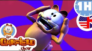 😱Garfield is scared of the rats' army!🐁- HD Compilation