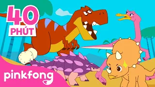 Những câu chuyện âm nhạc về khủng long 🦖 +Tuyển tập | Cá Mập Con Baby Shark Pinkfong Nhạc thiếu nhi