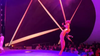 Polina Uvarova silks Celebrity ascent march 2024