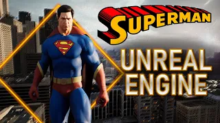 Superman Unreal Engine 5 - O melhor jogo nunca feito