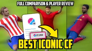 Which is the Best Iconic CF to Redeem with E-Football Points? | Basten | Forlan | Kluivert • Pes21