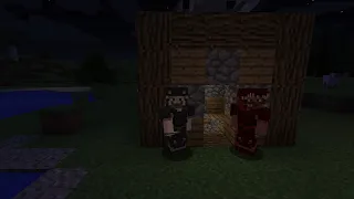 Выживание в Minecraft Java Edition с модами из друзьями 1 Часть