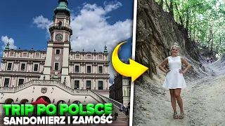 TRIP OBJAZDOWY PO POLSCE- SANDOMIERZ I ZAMOŚĆ- VLOG 2- ATRAKCJE- CO ZWIEDZAĆ!