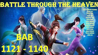 Battle Through The Heaven 1121- 1140 Sub Indo