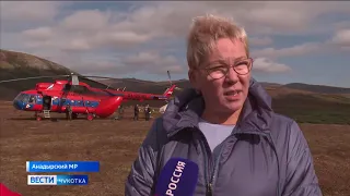 Медосмотр оленеводов в тундре