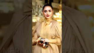 Parizaad Queen❤ 𝒀𝒖𝒎𝒏𝒂 𝒁𝒂𝒊𝒅𝒊 😍 Bridal Couture Week Performance 🥰#yumnazaidi #shorts #youtubeshorts