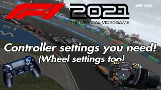 F1 2021 PS4 | Controller settings you need to know about!