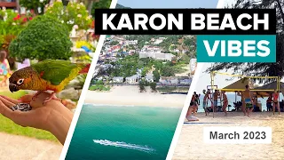 Phuket Karon Daytime Scenes |  Main Street, Beach