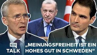 SCHWEDEN: Stoltenberg hofft weiter auf türkische Unterstützung für Nato-Beitritt | WELT Talk Spezial