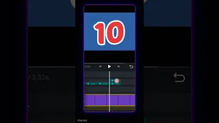 VN Video Editor Animated Countdown Making Tutorial #shorts