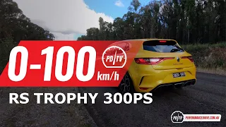 2020 Renault Megane RS Trophy (auto) 0-100km/h & engine sound