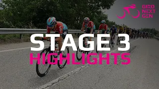 Giro Next Gen 2023 | Stage 3 | Highlights