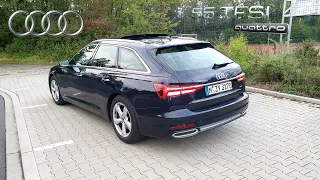 Audi A6 55 TFSI Avant 2023 cold start | startup sound | rev exhaust sound