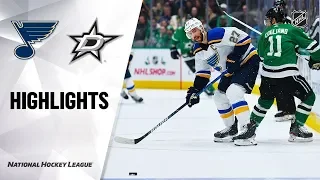 Даллас - Сент-Луис / NHL Highlights | Blues @ Stars 11/29/19