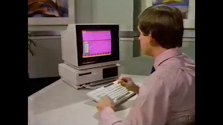 Radio Shack Tandy 1000 Computer Commercial 1985