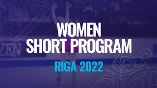 Adele VALLOVA (CZE) | Women Short Program | Riga 2022 | #JGPFigure