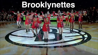 Brooklynettes (Brooklyn Nets Dancers) - NBA Dancers - 1/25/2022 dance performance