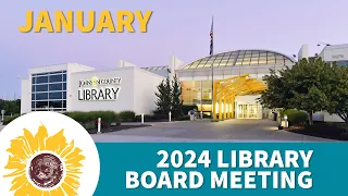 2024 January Library Board Meeting