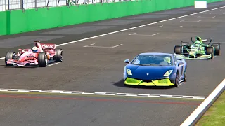 2021 Formula Rapide vs Lamborghini Gallardo Monster vs Ferrari F1 2007 - Monza