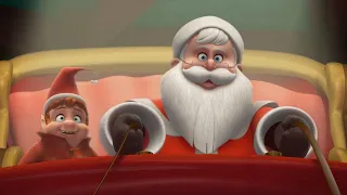 Saving Santa (2013) Christmas DVD menu walkthrough