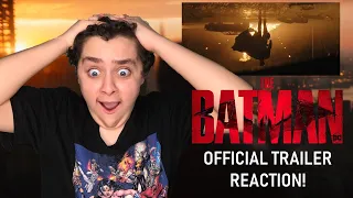 THE BATMAN OFFICIAL TRAILER REACTION - WOW!