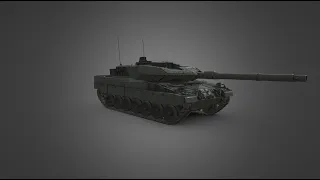 Leopard 2 A6 в 3D от buh