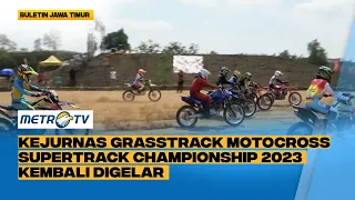 Ratusan Crosser Ikuti Kejurnas Grasstrack Motocross Supertrack Championship 2023