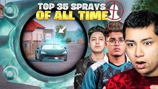 TOP 35 SPRAYS OF ALL TIME (PUBG MOBILE)