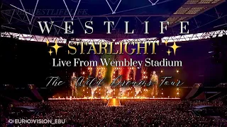 Westlife - Starlight (Live from Wembley Stadium W/ Lyrics)