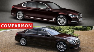 2017 BMW 760Li xDrive vs 2018 Mercedes Maybach S600 - INTERIOR EXTERIOR TEST DRIVE