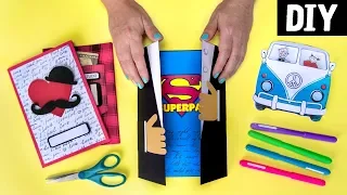 10 Super Easy and Cheap Cards 💡 Creative Father's Day Ideas