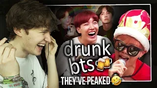 THEY'VE OFFICIALLY PEAKED! (drunk BTS is the best BTS | Reaction/Review)