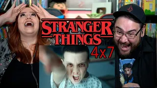 Stranger Things 4x7 REACTION - Chapter 7 "The Massacre at Hawkins Lab" REVIEW | Volume 1 Finale