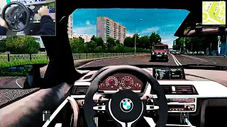 City Car Driving - No Driver Licence Gameplay - BMW M3 F80  | Thrustmaster T300 RS GT Gameplay