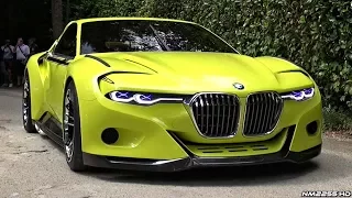 BMW Introducing: BMW 3.0 CSL Hommage - World Debut (Start Up Sound, Rev, Overview & Driving)