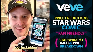 Veve Star Wars #1 Comic Price Predictions and Breakdown! FAN FRIENDLY!
