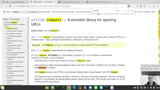 WEB SCRAPING in BARE PYTHON | HTTP requests with "urllib"