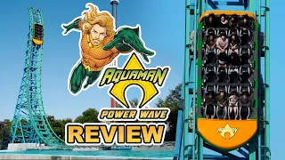 Aquaman Power Wave Review Six Flags Over Texas New for 2023 MACK Rides Power Splash