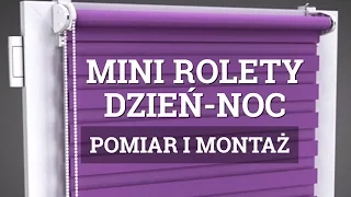 Rolety Dzień Noc - montaż