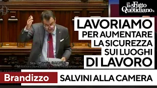Salvini alla Camera per riferire sulla tragedia ferroviaria di Brandizzo. L'intervento integrale