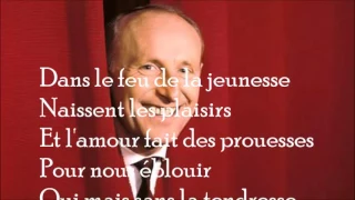 " La tendresse " de Bourvil